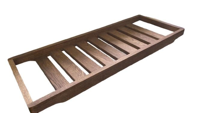 Підставка для ванної дубова 81х32х4,5 см (1037-25)