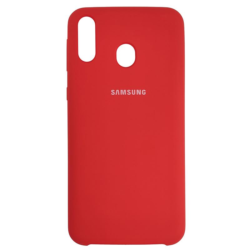 Чохол Silicone Case for Samsung M20 Red  (29caa1-2563)