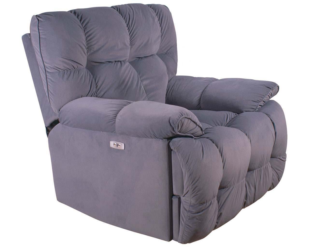 Кресло реклайнер электро Серый