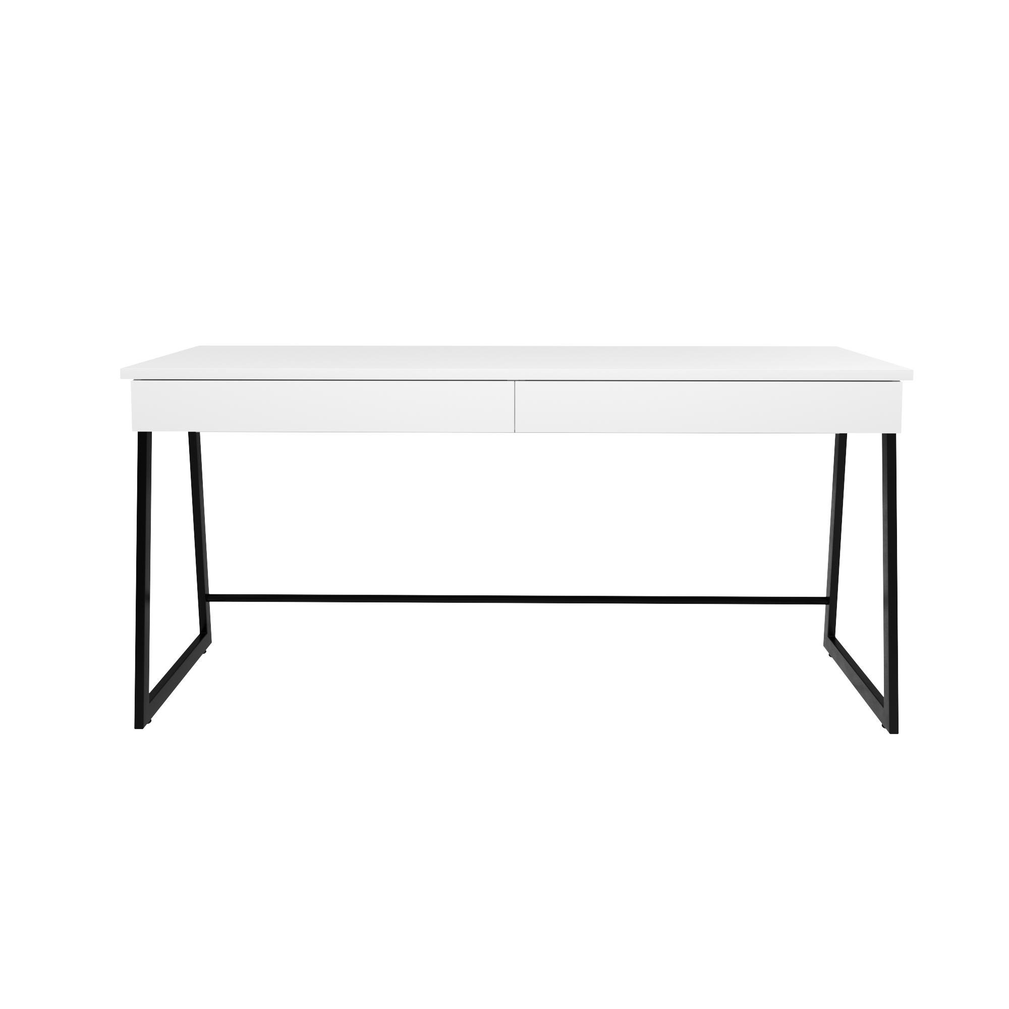 Стіл письмовий Loft-1 1400х598х750 мм Білий (Арт.210)