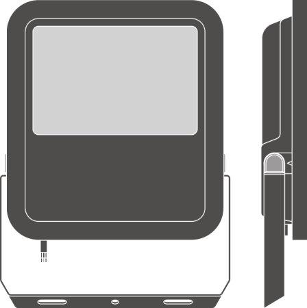 Прожектор LED Ledvance FL PFM SYM 80W 220V 10000lm 6500K IP65 335x250x55 мм (4058075422544) - фото 5 Прожектор LED Ledvance FL PFM SYM 80W 220V 10000lm 6500K IP65 335x250x55 мм (4058075422544) - фото 5