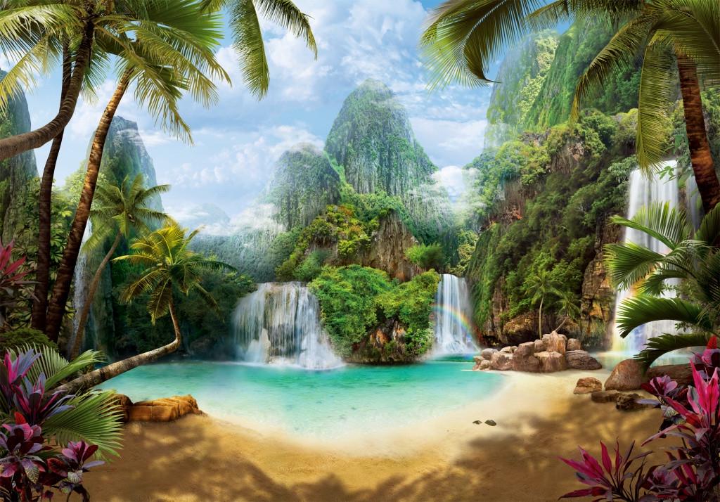 Фотошпалери на паперовій основі Ніка Блакитна затока 196х280 см 16Л (2000000454337)