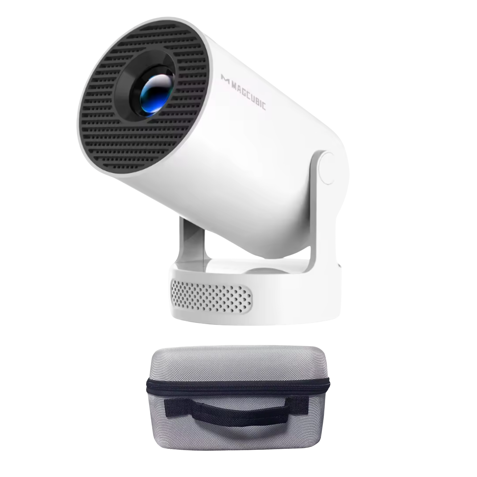 Комплект для домашнего кинотеатра проектор Magcubic HY300 PRO с мощным HiFi-звуком White/кейс для проектора (26408305) Комплект для домашнего кинотеатра проектор Magcubic HY300 PRO с мощным HiFi-звуком White/кейс для проектора (26408305)