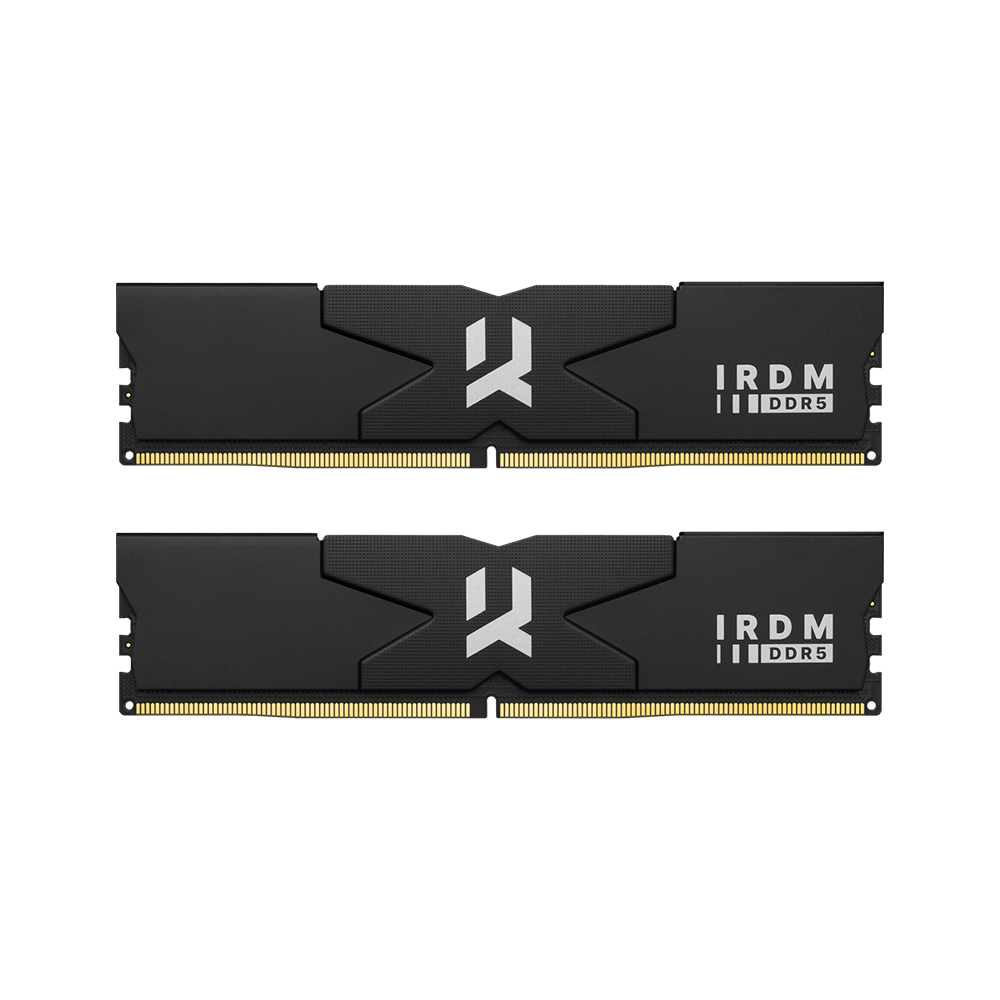 Оперативная память с радиатором Goodram IRDM 16 Гб KIT DIMM DDR5 6000MHz XMP/EXPO Black (IR-6000D564L30S/16GDC)