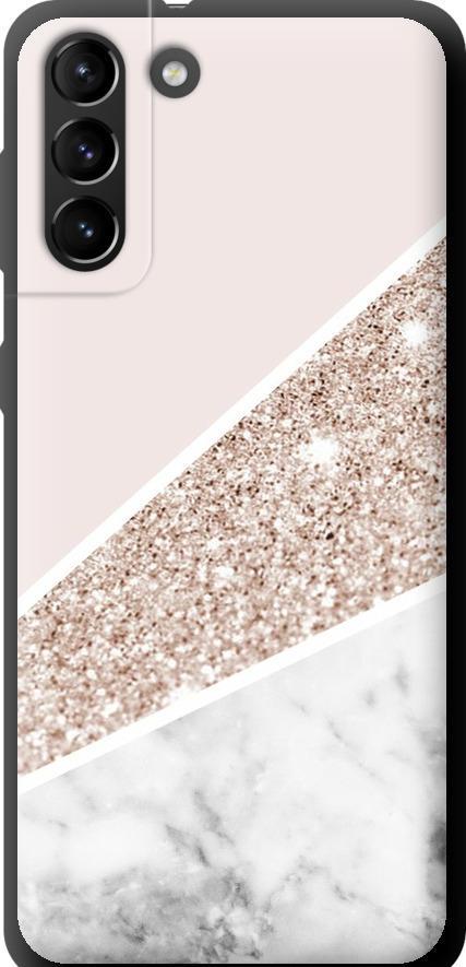 Чехол на Samsung Galaxy S21 Plus Пастельный мрамор (4342b-2115-42517)
