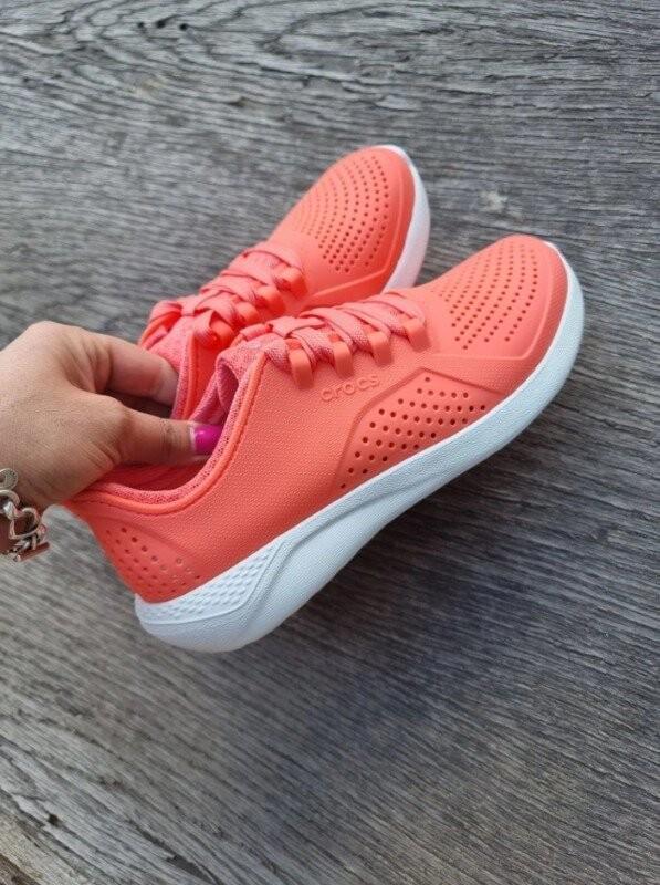 Кросівки чоловічі Crocs Literide Pacer fresco	 р. 39-40 Кораловий (19483) - фото 3