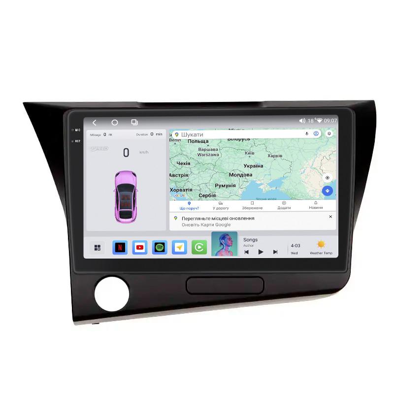 Автомагнитола штатная Lesko QLED CarPlay/4G/Wi-Fi/GPS/360° для Honda CR-Z 2010-2016 4/64Gb 9" (2323934052)
