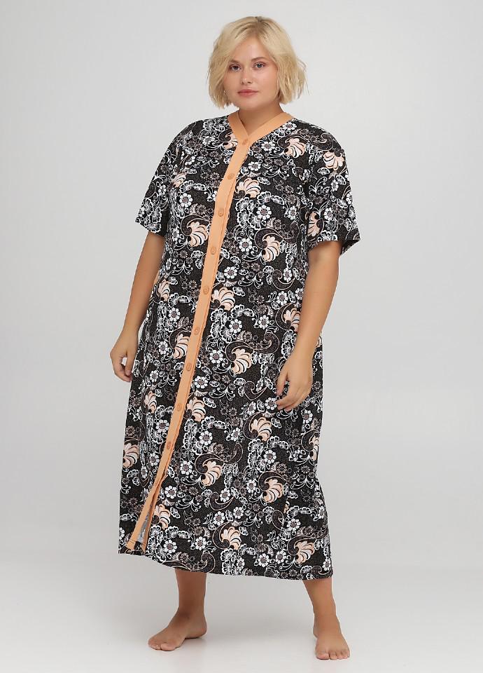 Халат Wild Love 3XL Разноцветный (81646-30)