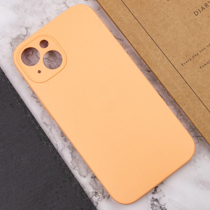 Протиударний Чохол Silicone Case Full Camera Protective (AA) для Apple iPhone 14 (6.1") Помаранчевий / Cantaloupe - фото 6