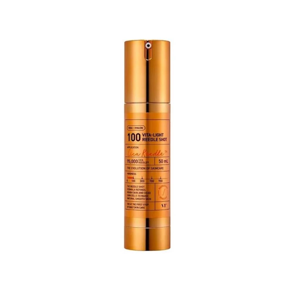 Сыворотка-бустер для лица VT Cosmetics Vita-light Shot 100 с микроиглами и витамином С 50 мл (KT0145)