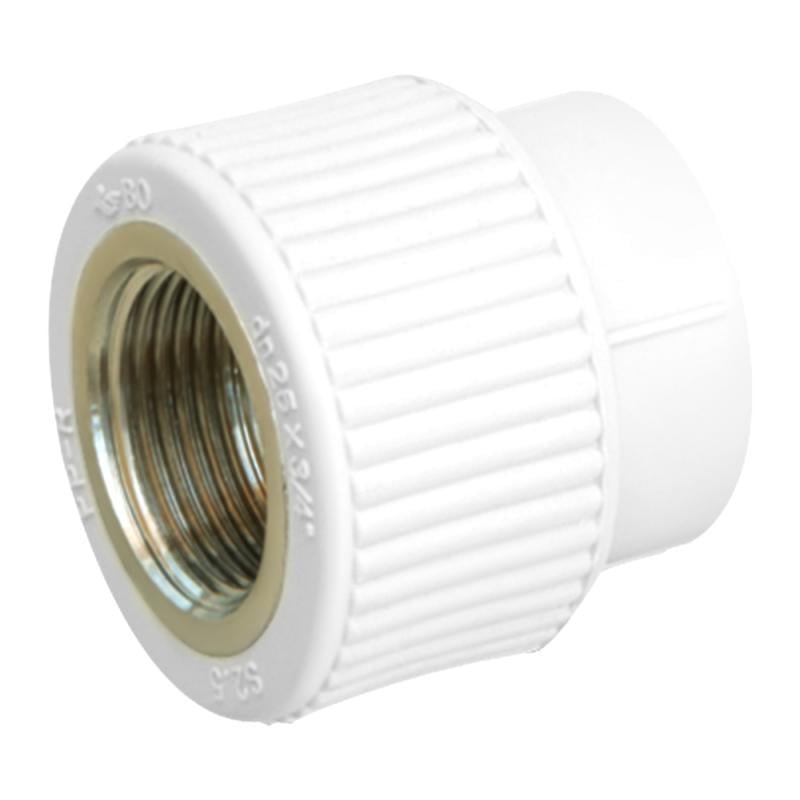 Муфта PPR Blue Ocean 20х1/2" ВР Білий (FRRS00042193) Муфта PPR Blue Ocean 20х1/2" ВР Білий (FRRS00042193)