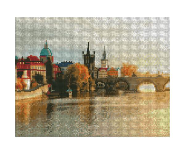 Алмазная мозаика HX390 Осенний пейзаж 40x30 см Алмазная мозаика HX390 Осенний пейзаж 40x30 см