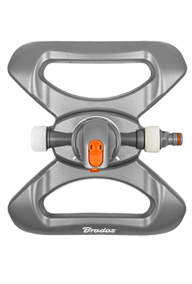 Ороситель вращающийся Bradas WHITE LINE 2-х режимный на пластиковой подставке (WL-Z12)