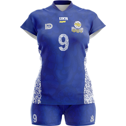 Волейбольна форма жіноча ID Sport L Темно-синій (07011442)