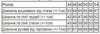 Вишиванка жіноча Носи своє р. 46 Блакитний (8607-038-22-v4) - фото 5