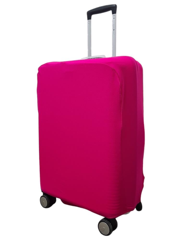 Чехол для чемодана M 4828 под средний Малиновый - фото 1 Чехол для чемодана M 4828 под средний Малиновый - фото 1