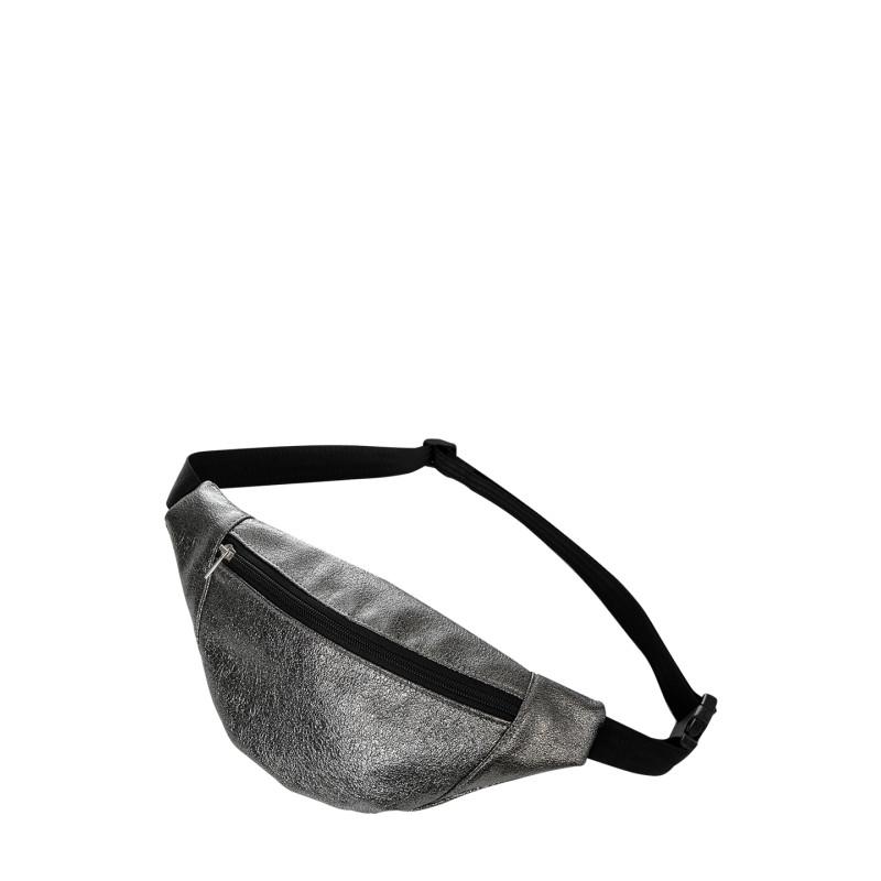 Сумка на пояс Hoso MSH 33x14x5 см Темное серебро