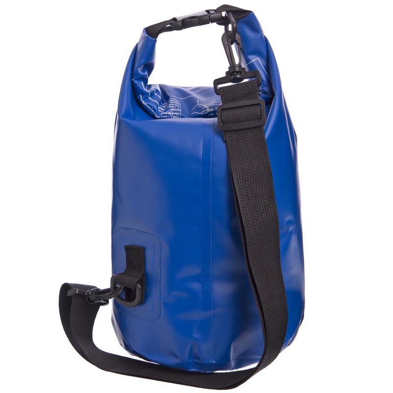 Водонепроникний гермомішок SP-Sport Waterproof Bag TY-6878-5 5 л Синій (NA001450) - фото 2