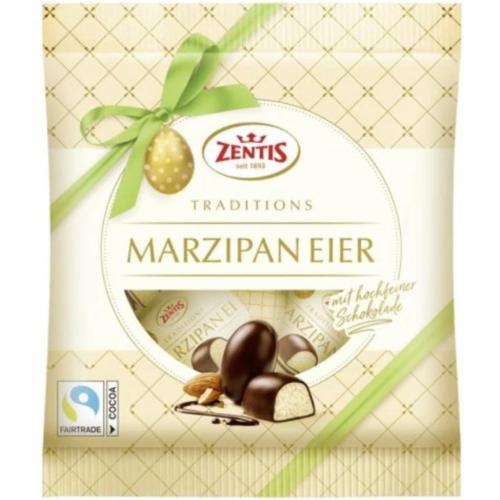 Марципановые шарики Zentis Marzipan Eier Dark 100 г