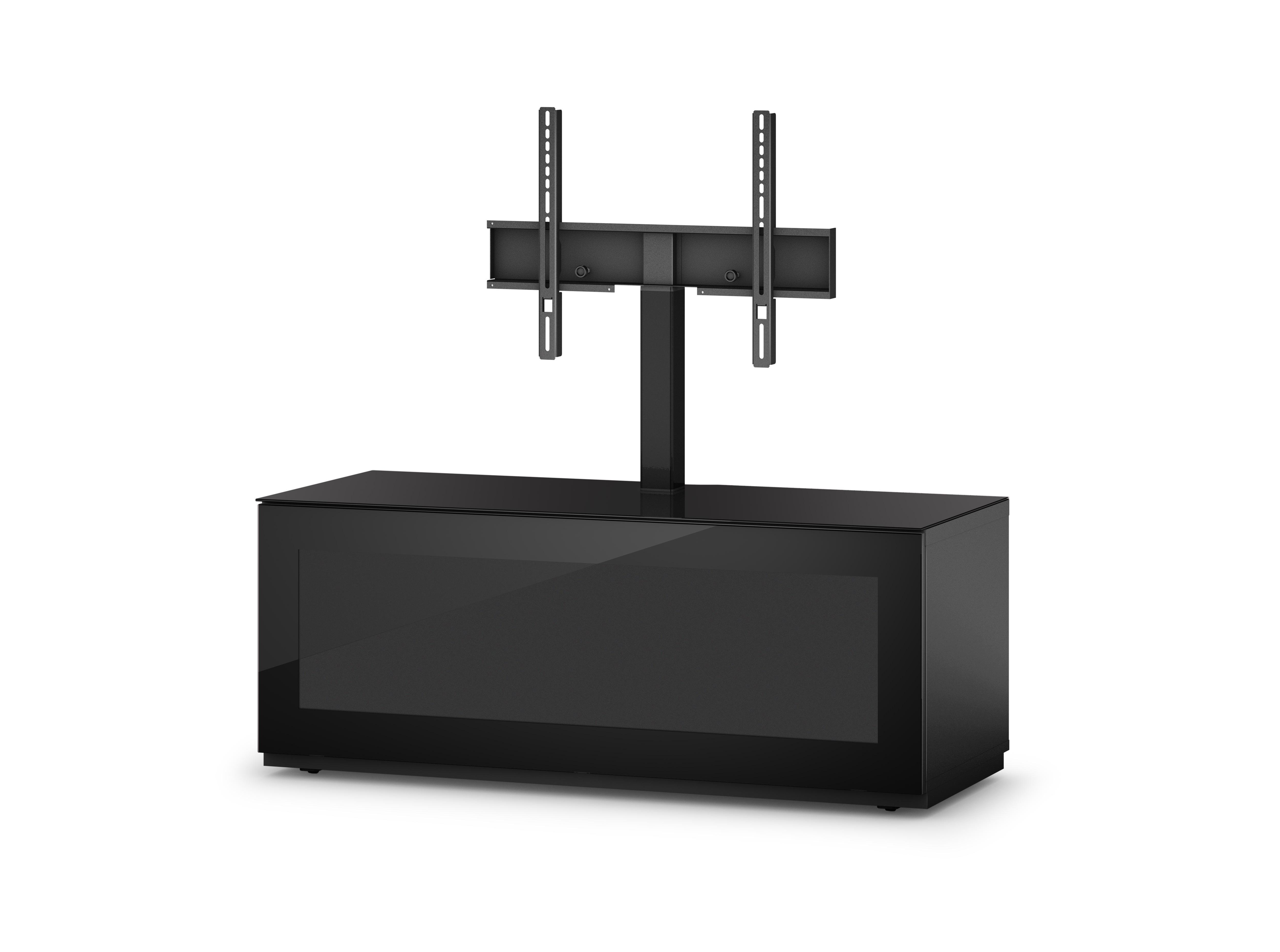 Тумба под телевизор Sonorous STA 111I-BLK-BLK-BS 110x45x44 см Черный (0113) Тумба под телевизор Sonorous STA 111I-BLK-BLK-BS 110x45x44 см Черный (0113)