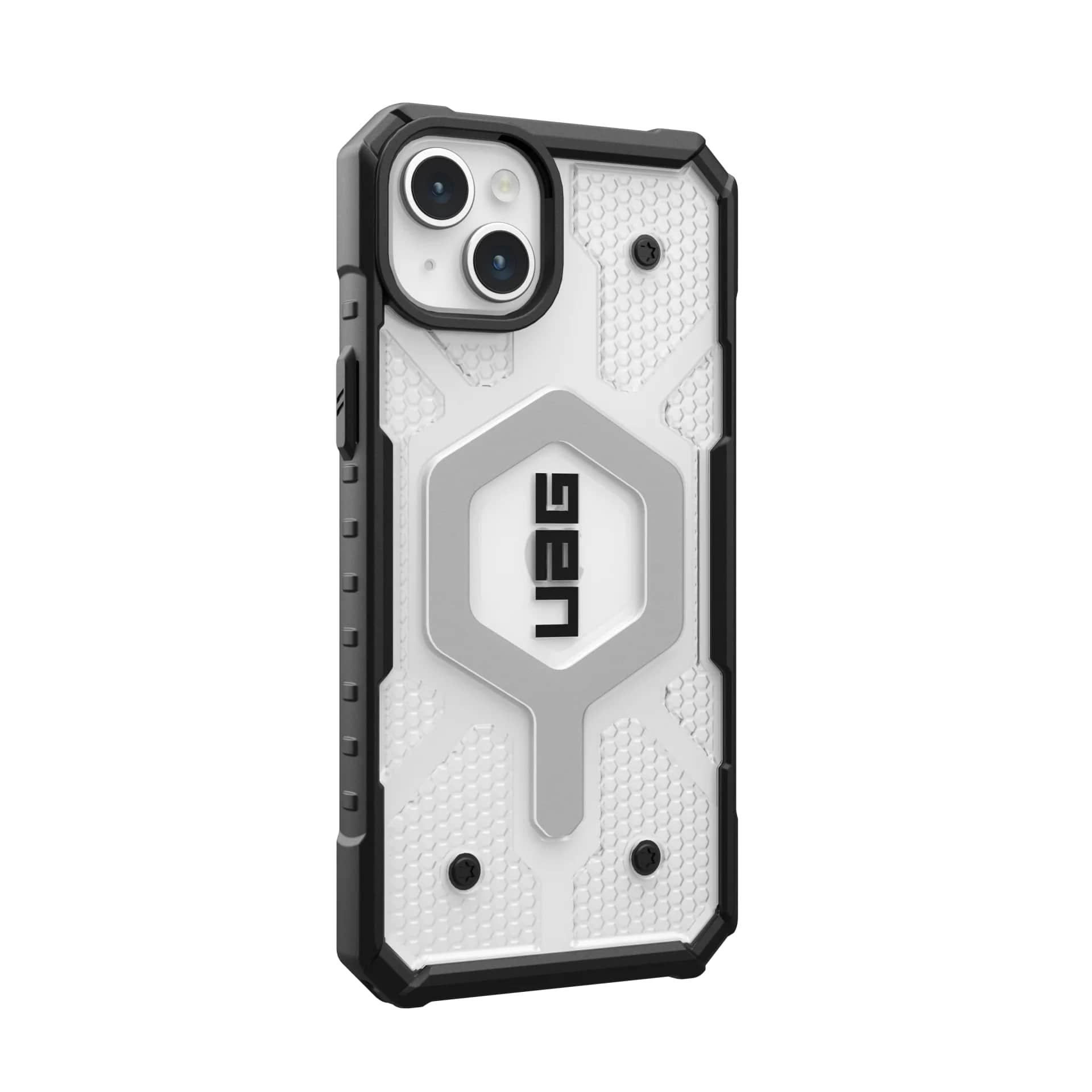 Чехол накладка для телефона UAG Pathfinder Magsafe Apple iPhone 15 Plus Прозрачный - фото 2