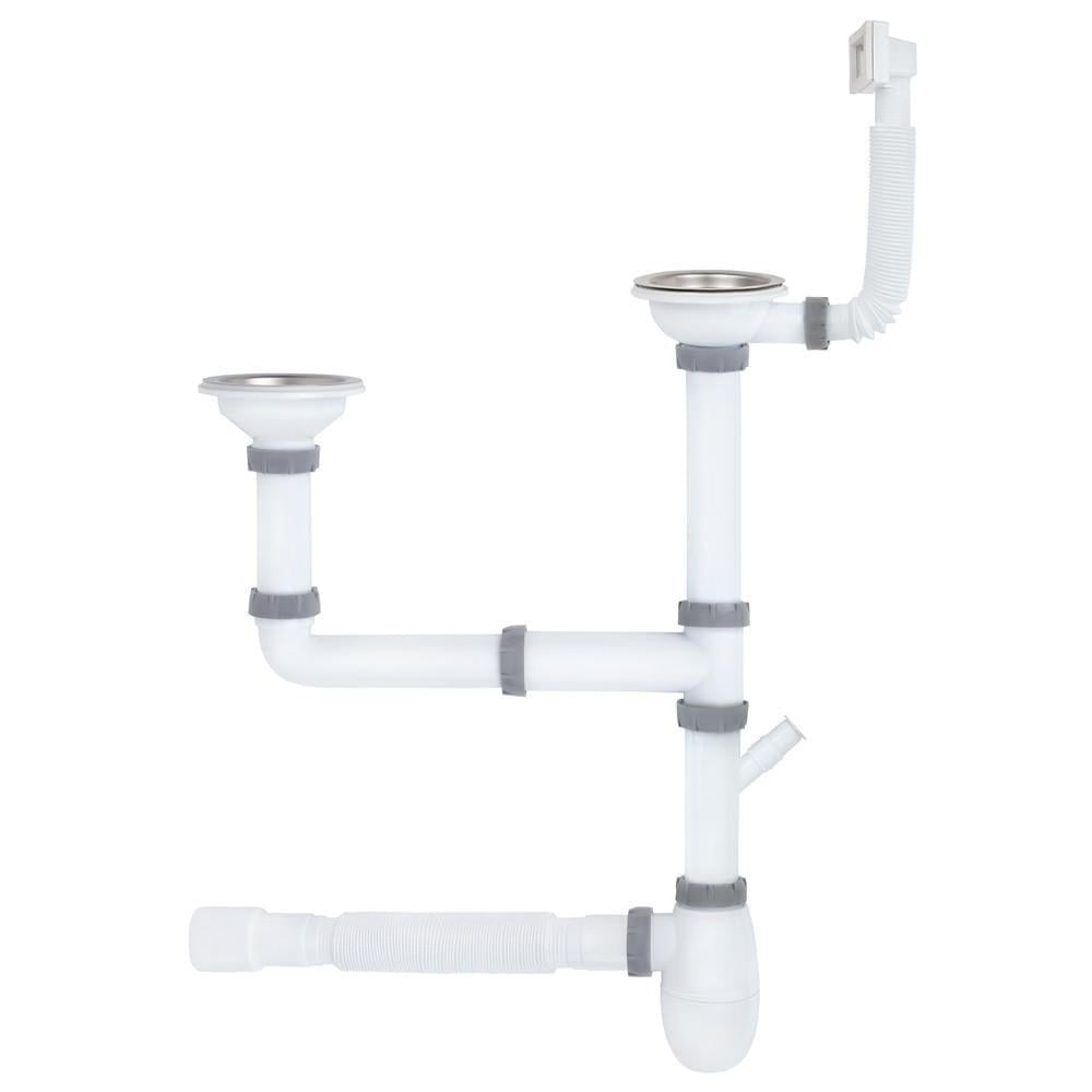 Сифон для кухонної мийки ITAL K1116D 1/2"х40 (21374302) Сифон для кухонної мийки ITAL K1116D 1/2"х40 (21374302)