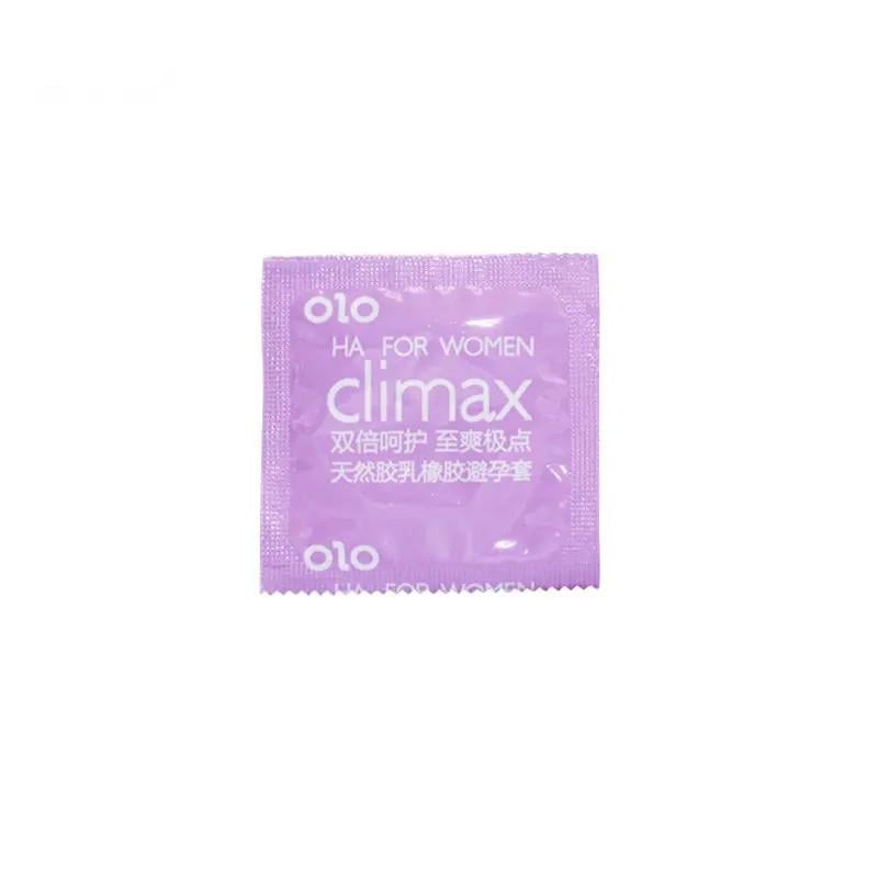 Презервативи Olo Climax з гіалуроновою кислотою 10 шт. (Climax_OLO-001-12) - фото 3