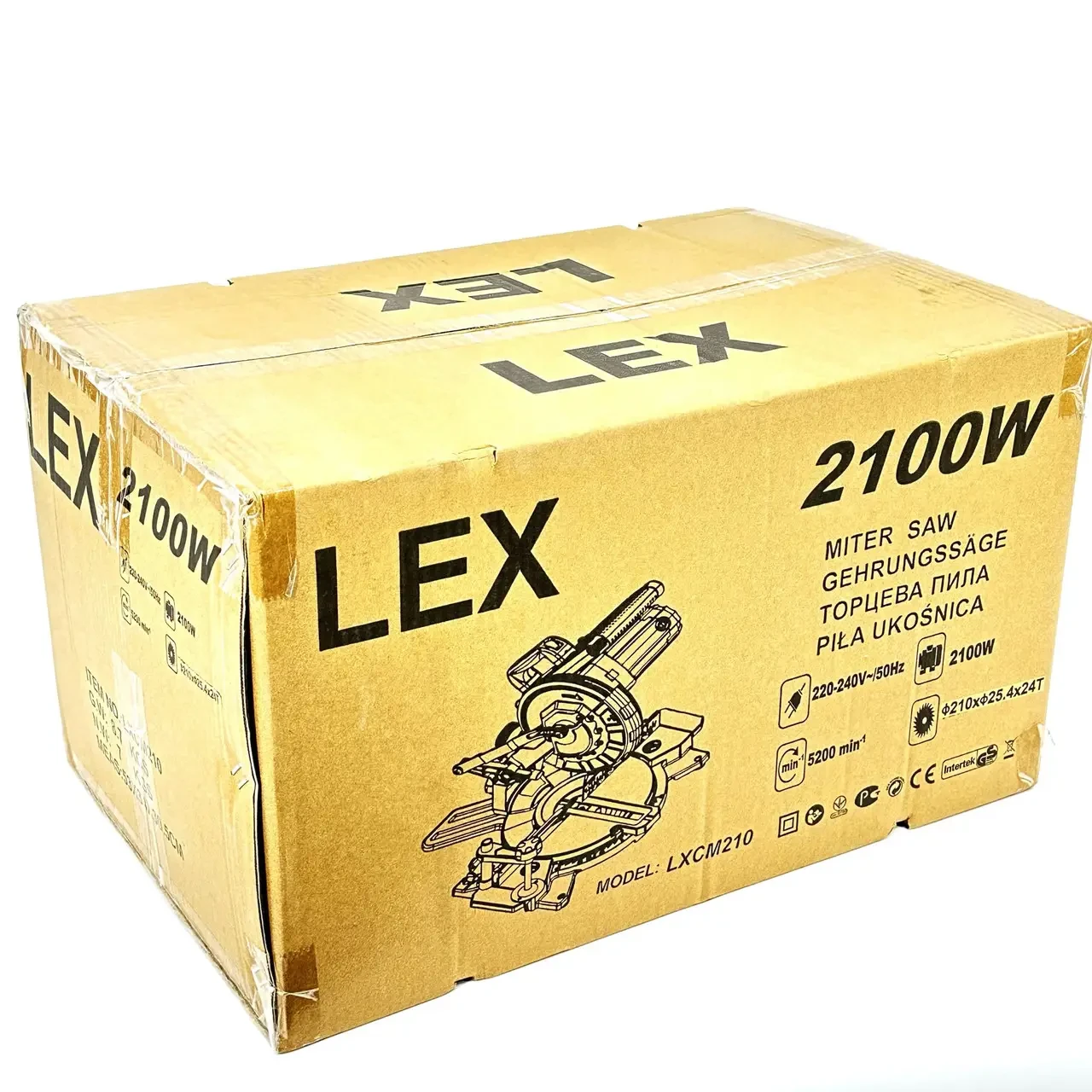 Стусло LEX LXCM210 2100 Вт диск 210 мм (3452) - фото 6 Стусло LEX LXCM210 2100 Вт диск 210 мм (3452) - фото 6