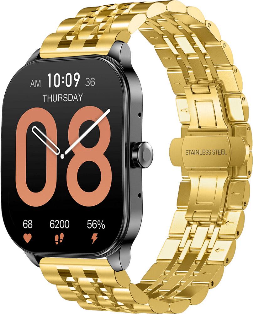 Браслет металлический Spinye для Amazfit Pop 3S/3R Gold (34441-2A)