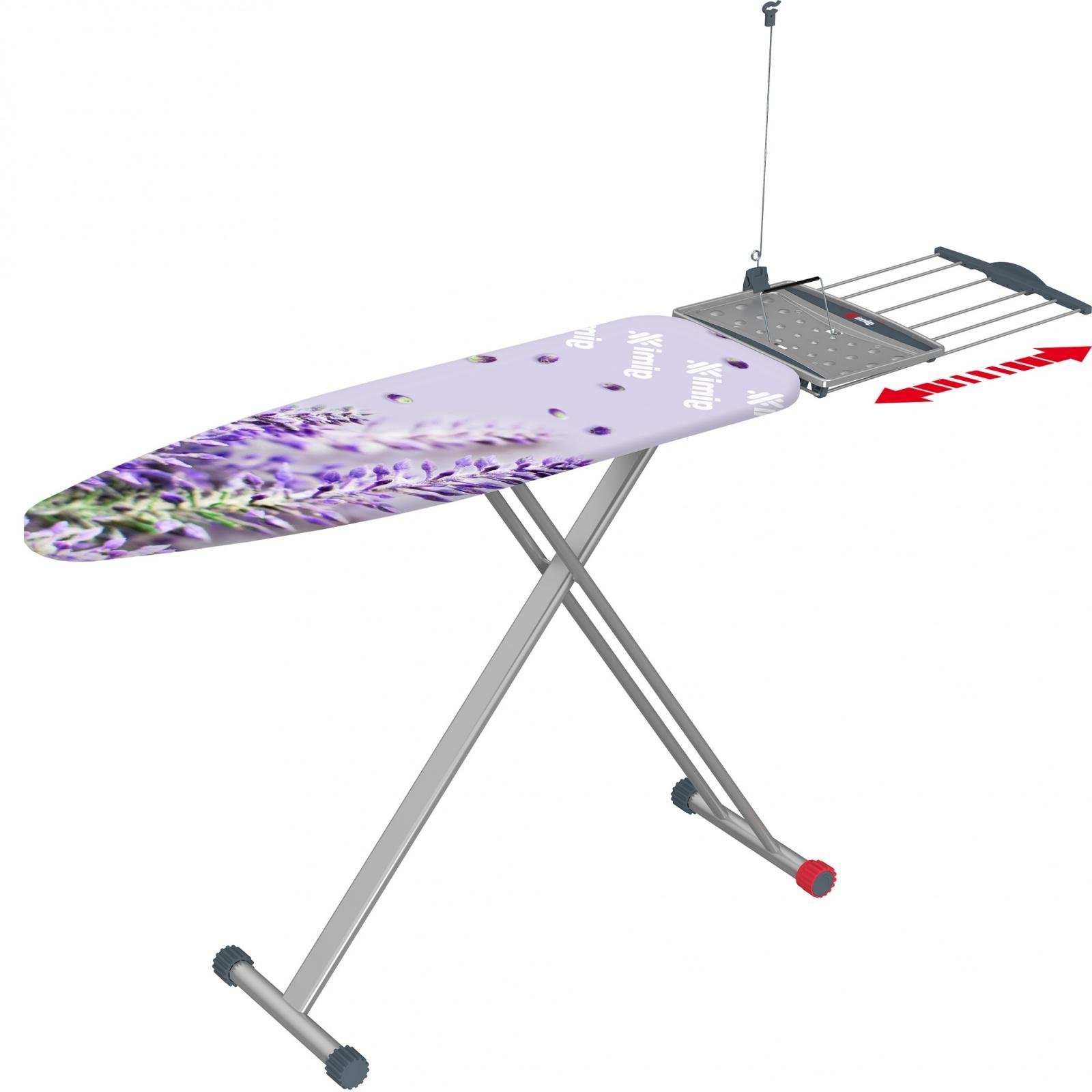 Доска гладильная Gimi Poker 122x38 см Lavanda (154232) Доска гладильная Gimi Poker 122x38 см Lavanda (154232)