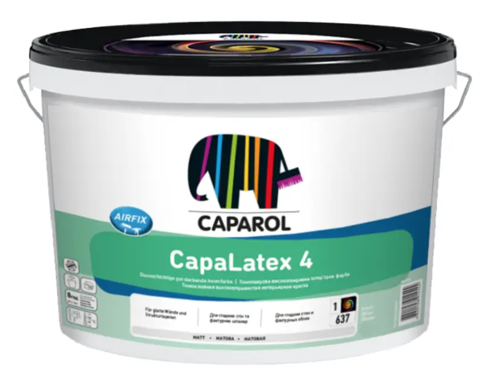 Фарба інтер'єрна латексна матова Caparol CapaLatex 4 база 3 9,4 л (2439929788)