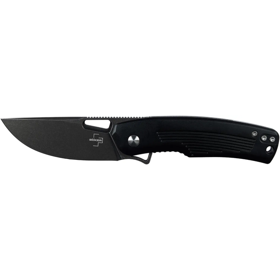 Ніж складаний Boker Plus Nahal D2 198 мм Liner Lock Black (01BO628) Ніж складаний Boker Plus Nahal D2 198 мм Liner Lock Black (01BO628)