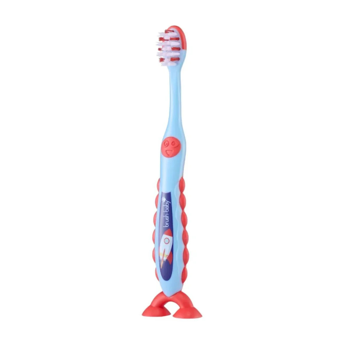 Зубная щетка детская Brush Baby FlossBrush Ракета от 3 до 6 лет (4576)
