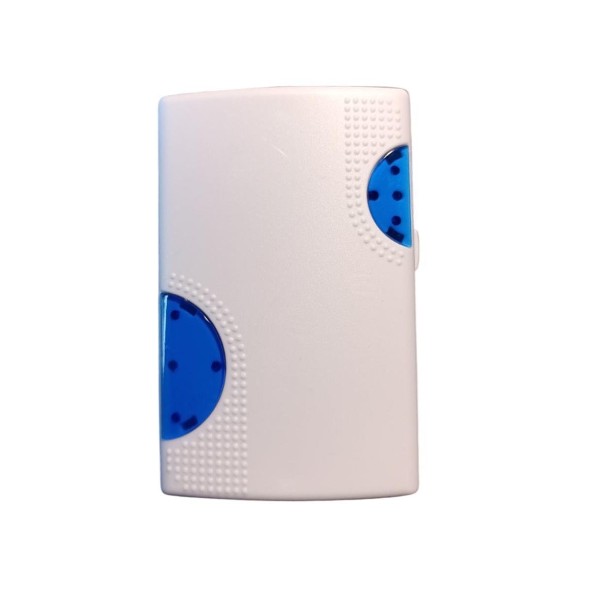 Звонок дверной беспроводной KAMSANG DOORBELL WL-646 32 мелодии приемник в розетку 220V White/Blue (200282) - фото 3 Звонок дверной беспроводной KAMSANG DOORBELL WL-646 32 мелодии приемник в розетку 220V White/Blue (200282) - фото 3