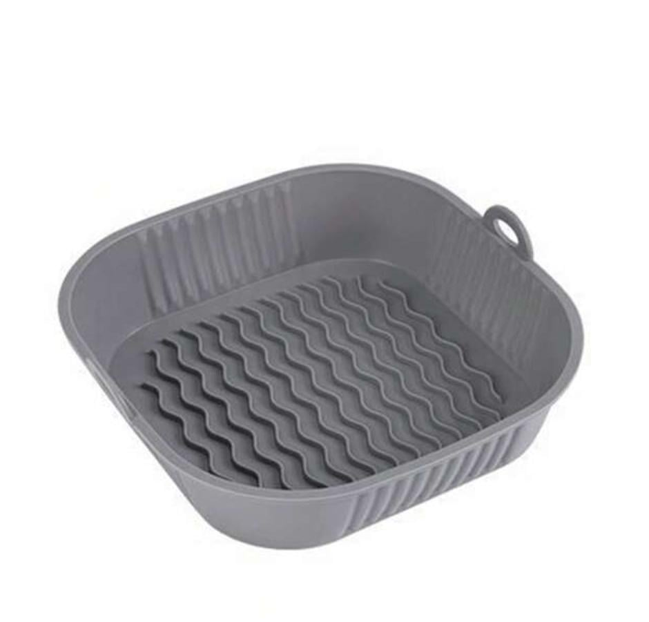 Форма для аерогриля квадратна силіконова Сірий (2716246241) - фото 6 Форма для аерогриля квадратна силіконова Сірий (2716246241) - фото 6