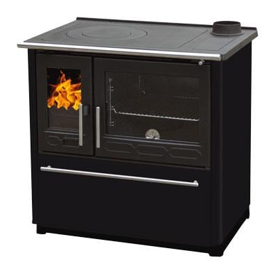 Печь с варочной поверхностью и духовкой Plamen 850 Glas N 8 кВт Черный (29670109)