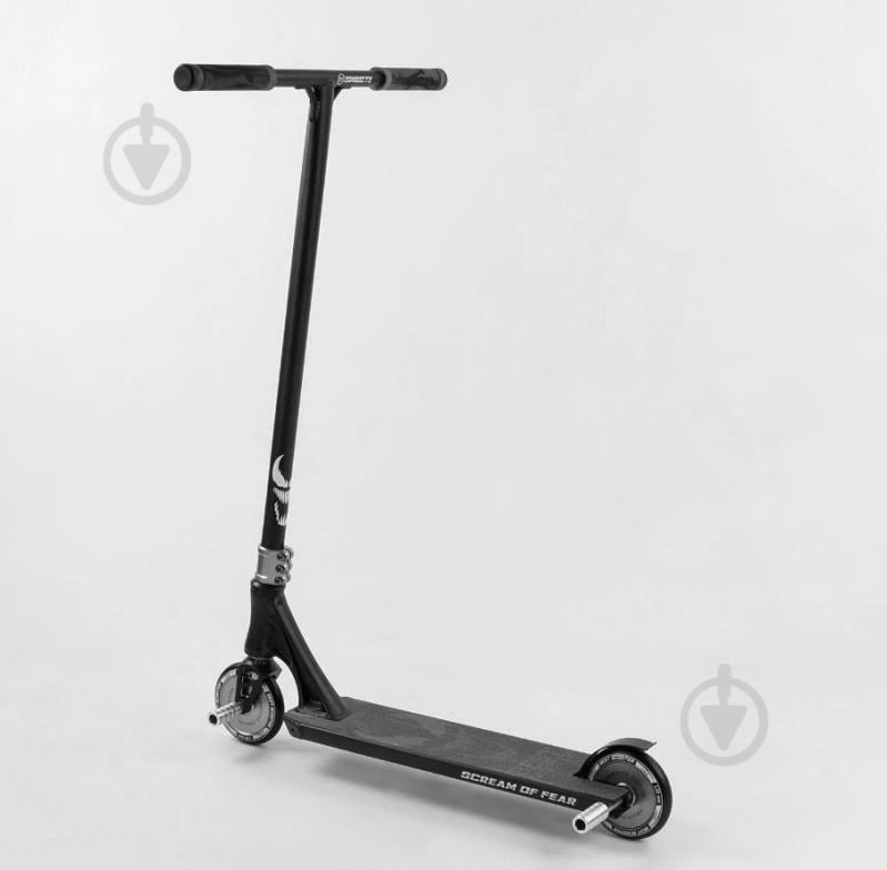 Самокат трюковый Best Scooter "SIMBIOTE" HIC-система, ПЕГИ, алюминиевый диск и дека Black (102309) - фото 7