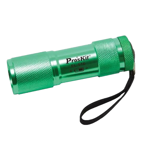 Фонарь водостойкий и ударопрочный Pro'sKit FL-516 1,5 В AAA Зеленый (41f0cf38)