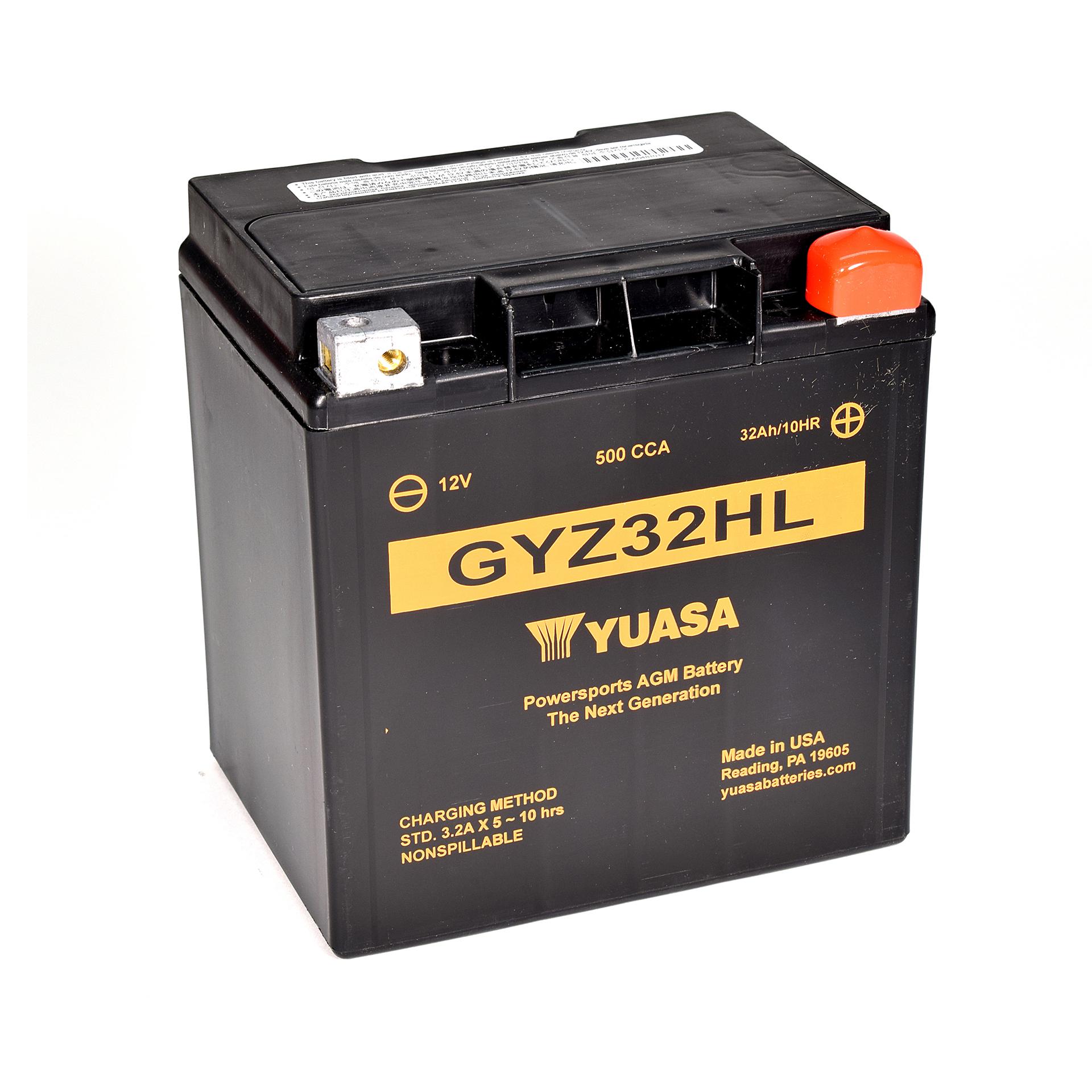 Аккумулятор Yuasa Мото GYZ32HL WC 12 V 33,7 Ah 500 A
