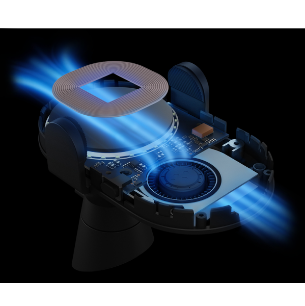 Автотримач з бездротовою зарядкою MiJia Mi Qi Car Wireless Charger 30W (12156022) - фото 10