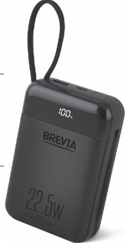 Повербанк Brevia 45222 20000 mAh 22,5W (13677310) - фото 1