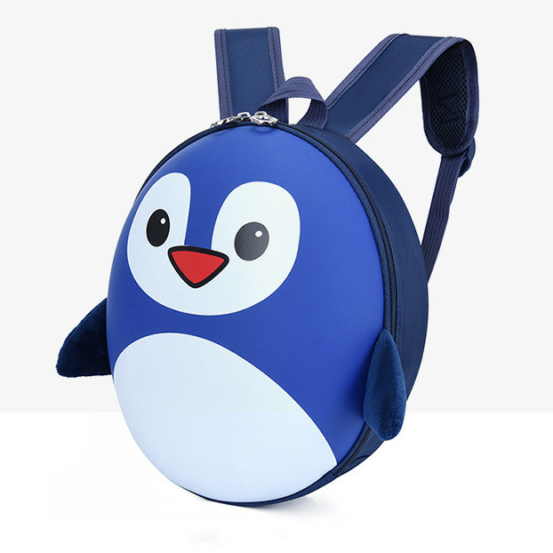 Рюкзак детский Пингвин 3-6 лет Синий (IBD003Z)