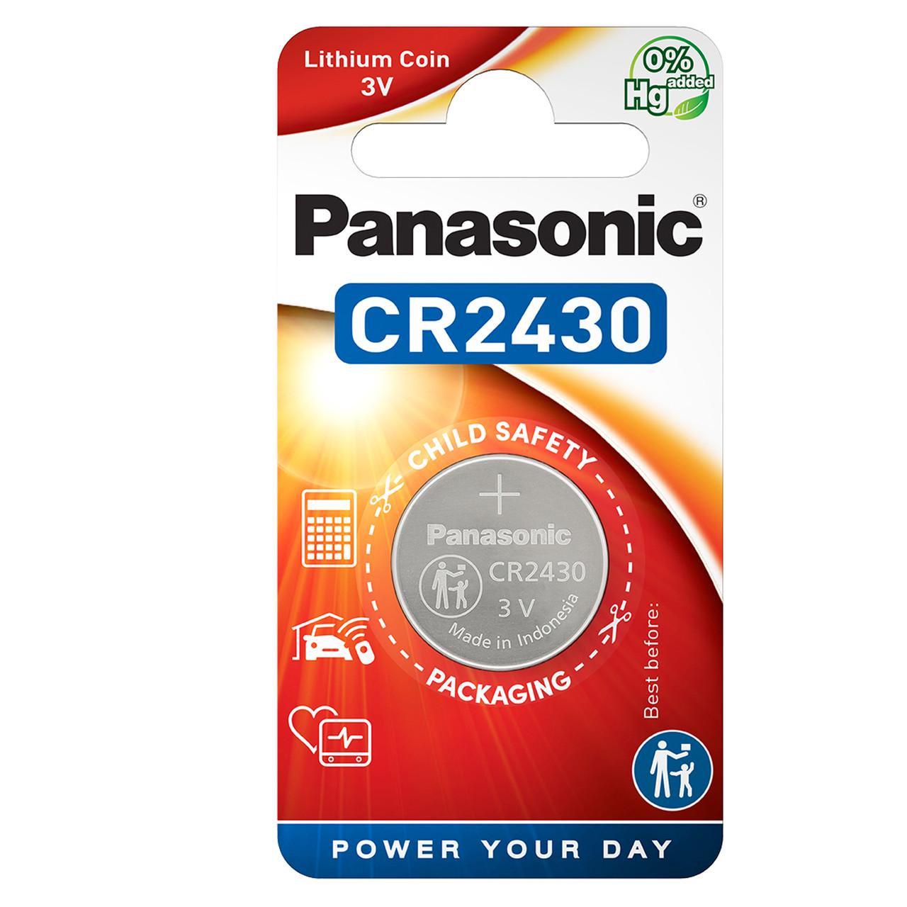 Батарейки Panasonic CR2430 Lithium 1 шт. (1896648667)