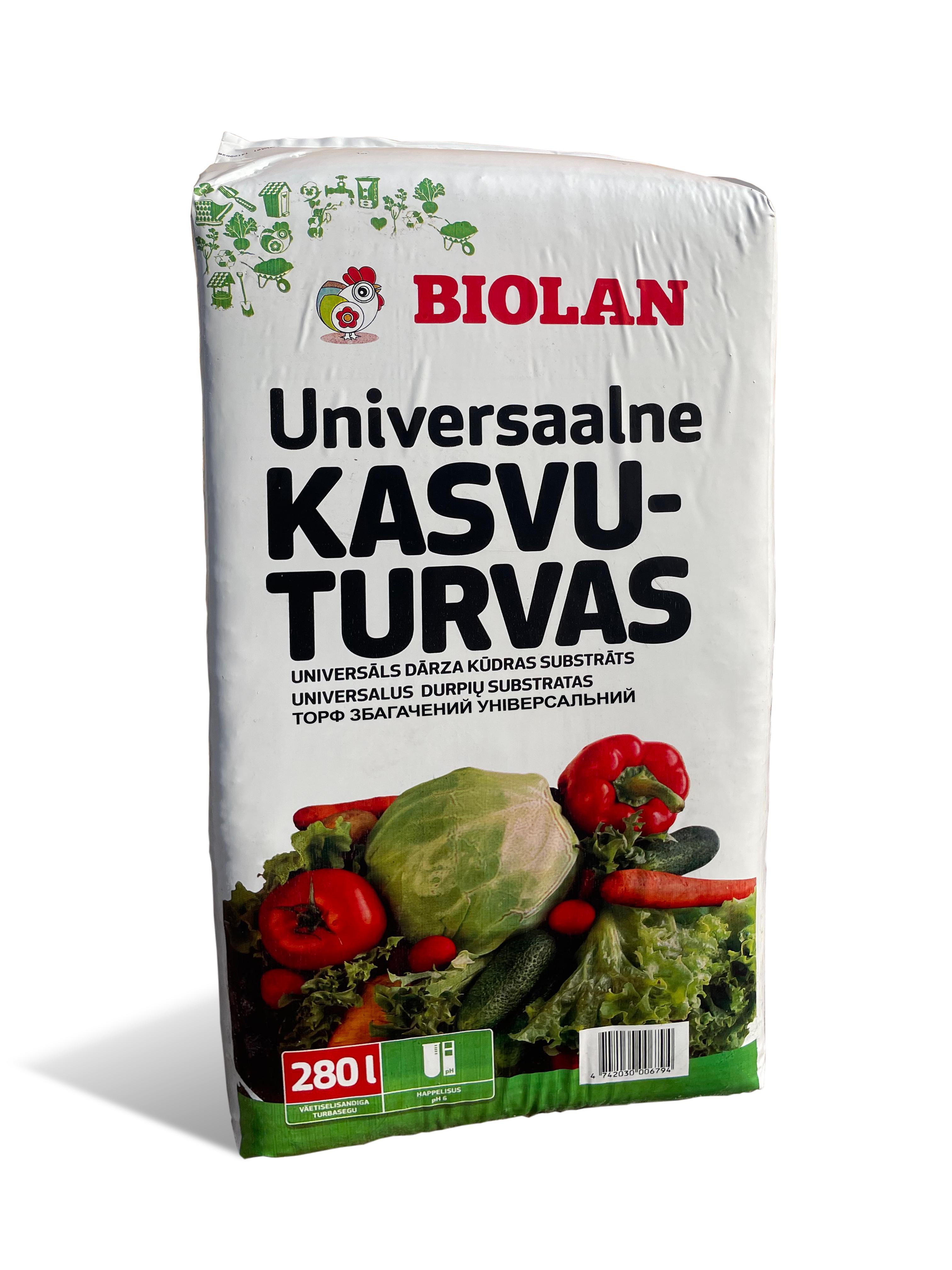 Субстрат садовый торфяной BIOLAN Garden At 280 л