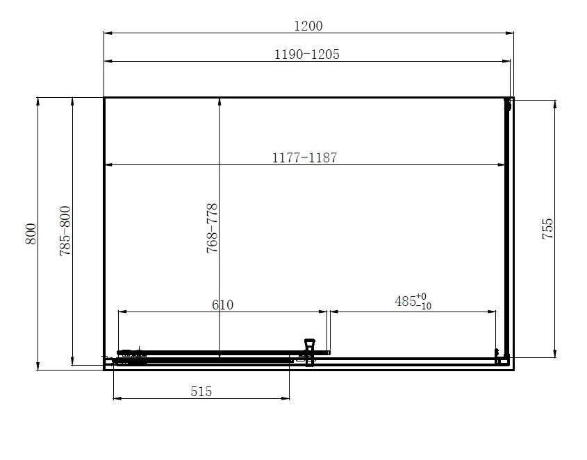 Душевая кабина Aquanil MINNESOTA 120х80х190 см матовая - фото 3 Душевая кабина Aquanil MINNESOTA 120х80х190 см матовая - фото 3