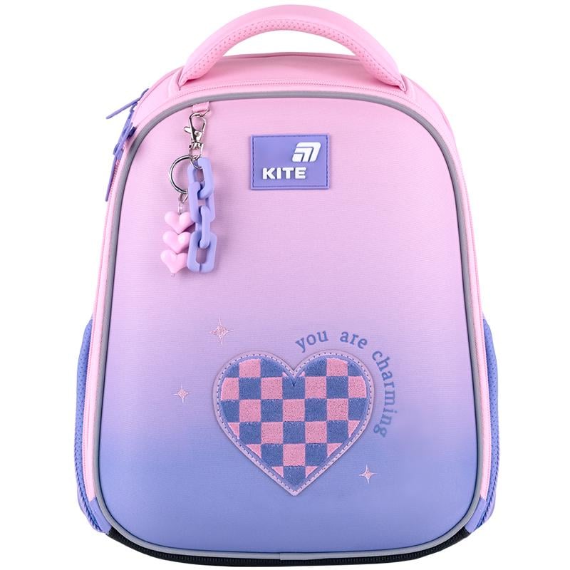 Рюкзак школьный каркасный с ортопедической спинкой Kite Education K26-555S-4 Charming (000996214)