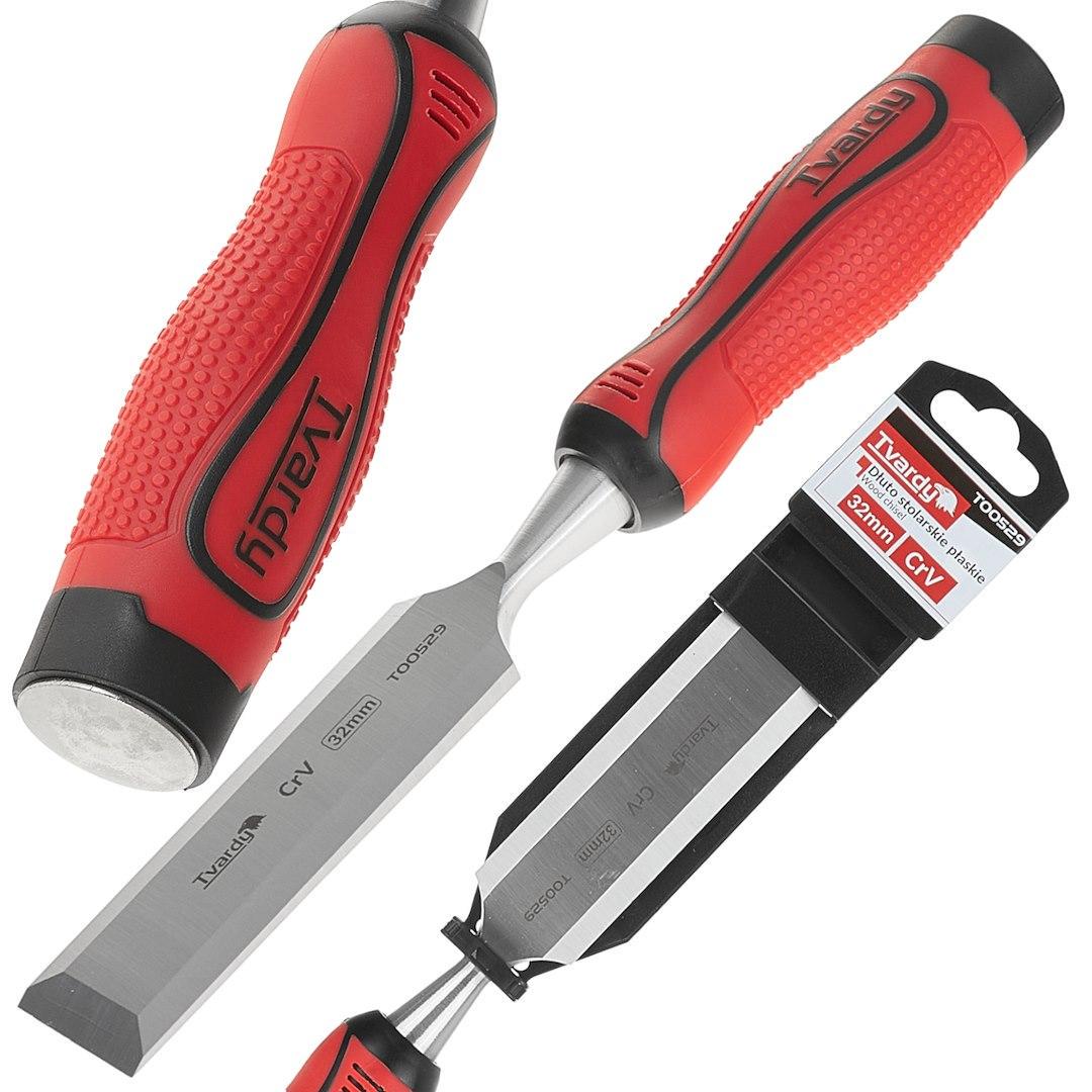 Стамеска ударна Tvardy з хромо-ванадієвої сталі CrV 32 мм (T00529) - фото 2 Стамеска ударна Tvardy з хромо-ванадієвої сталі CrV 32 мм (T00529) - фото 2