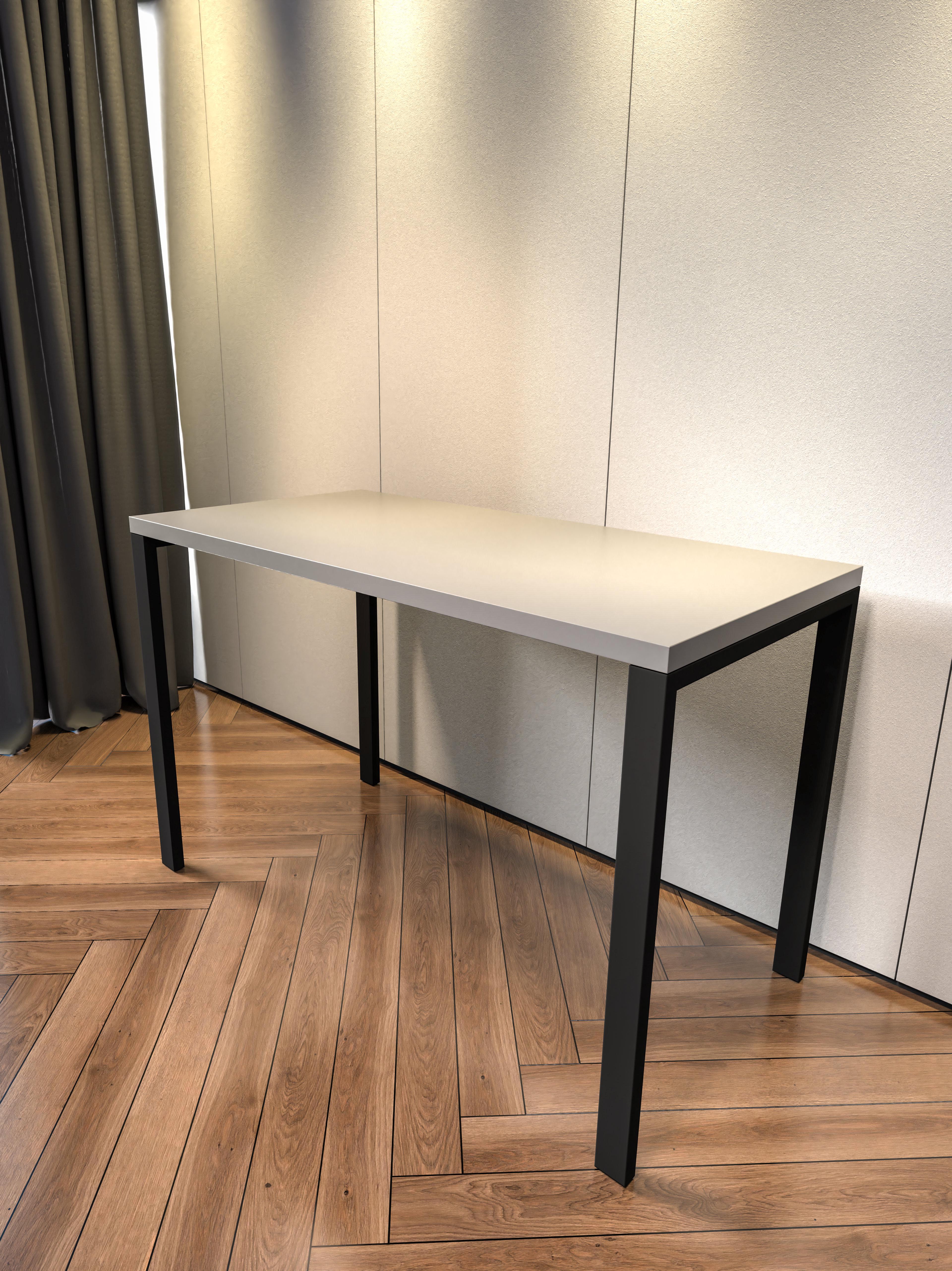 Компьютерный стол VERONA 120x60 см Белый (NA30)