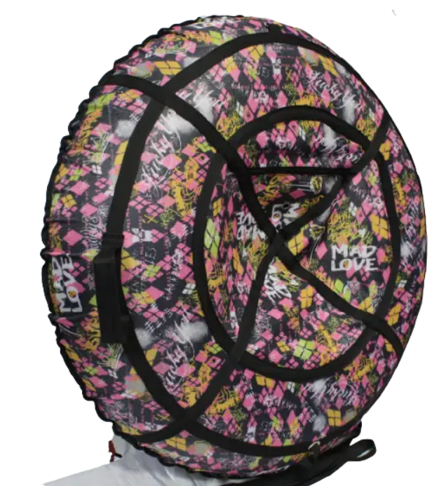 Надувні санки NT Ромбік Ватрушка 100 см Різнокольоровий (0933) - фото 2 Надувні санки NT Ромбік Ватрушка 100 см Різнокольоровий (0933) - фото 2