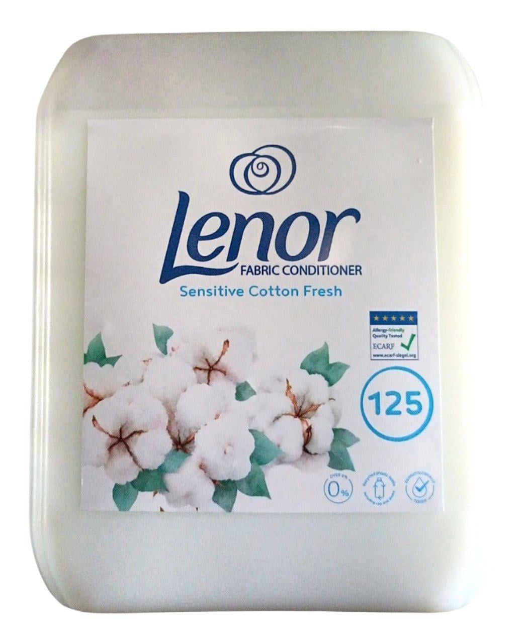 Ополаскиватель для стирки Lenor Sensetive Cotton Frash 5л